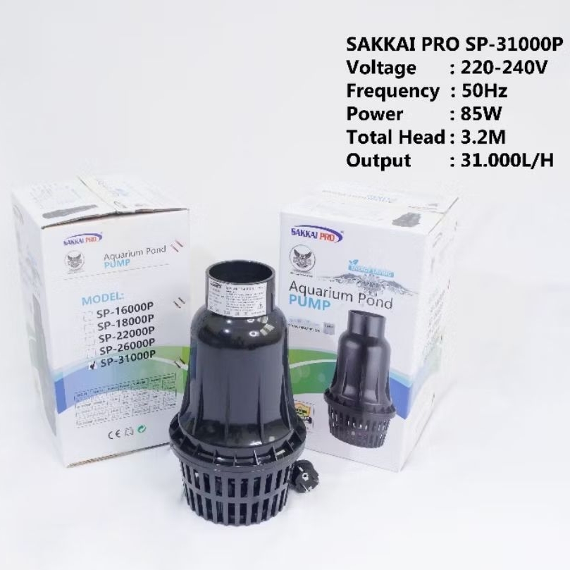 SAKKAI PRO POMPA KOLAM LOW WATT SP-31000P