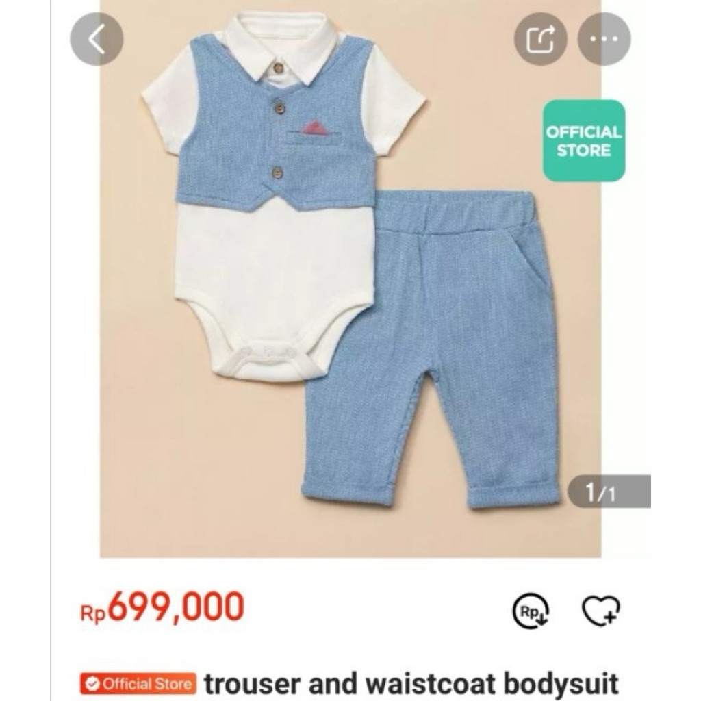 Preloved set Mothercare