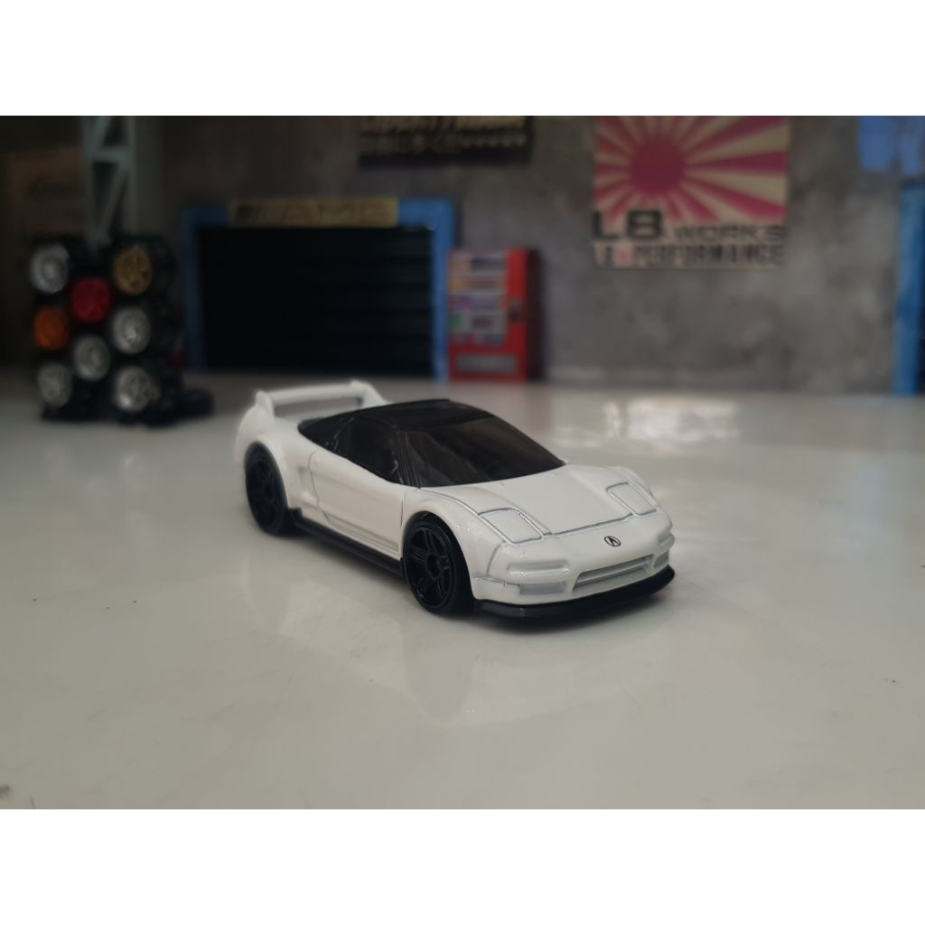 acura nsx putih  hot wheels