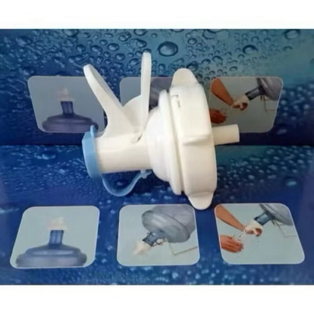 SAN Kran / Keran Tutup Galon Aqua air Minum / KEPALA KRAN GALON TUTUP DISPENSER  / Kran Galon Air Mi