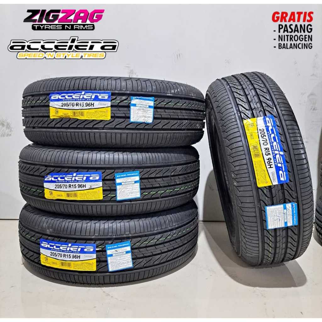 ban mobil 205/70 R15 Accelera Eco Plush tubeles - toko ban surabaya