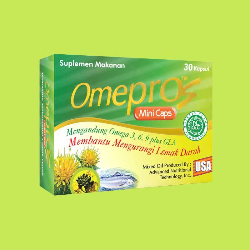 Omepros Mini Caps 30 Kapsul