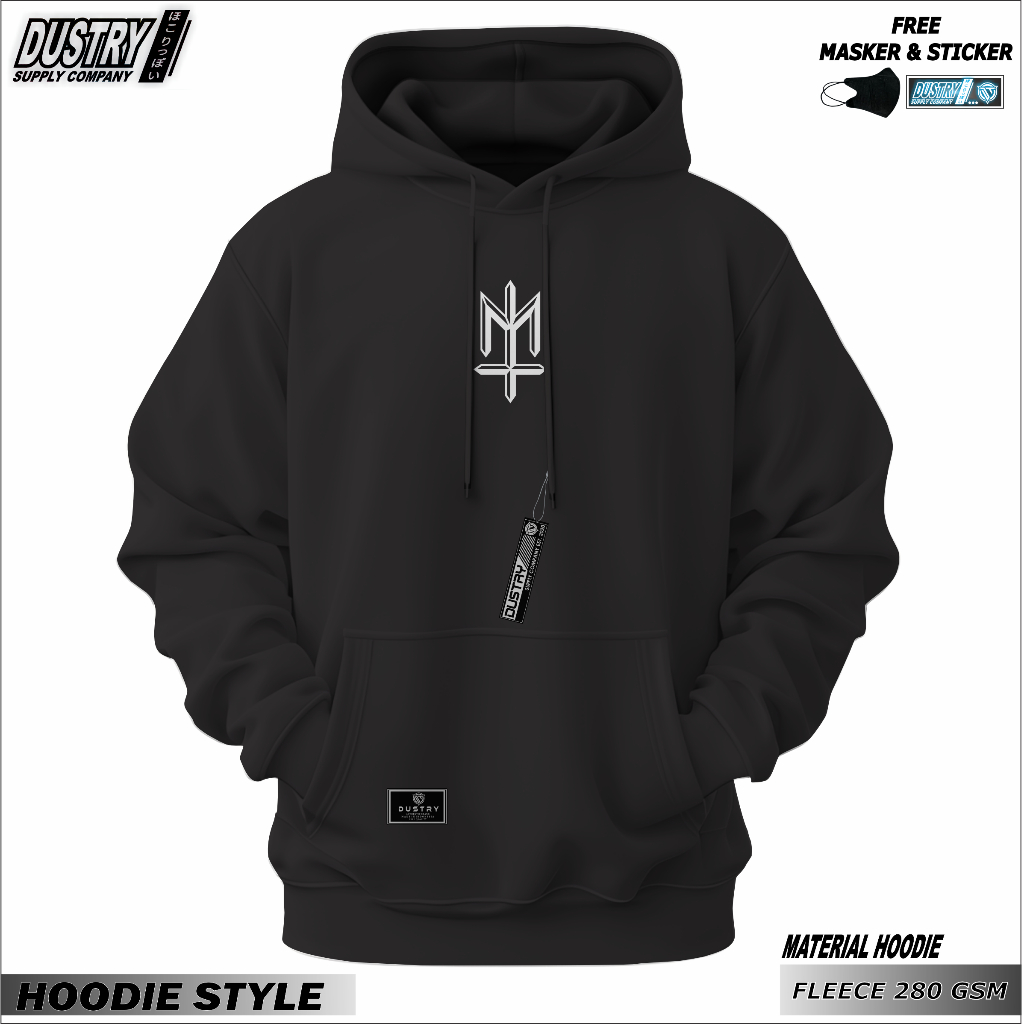 Sweater Hoodie Pria Distro MATERNAL DISASTER Original Brand Unisex Cewek Cowok Keren Bahan Tebal Swi