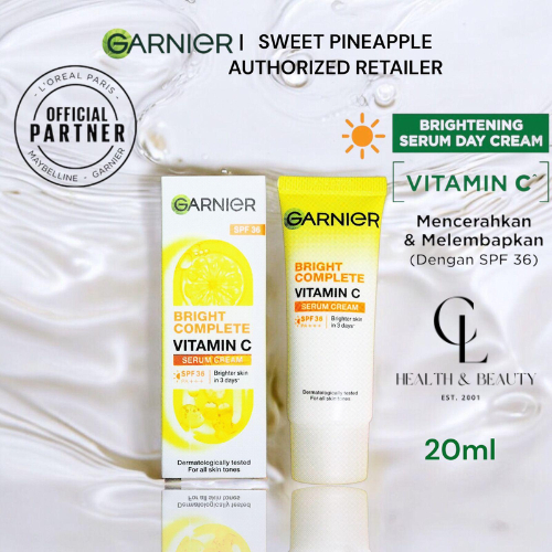Garnier Bright Complete SPF 36 Serum Cream 20ml