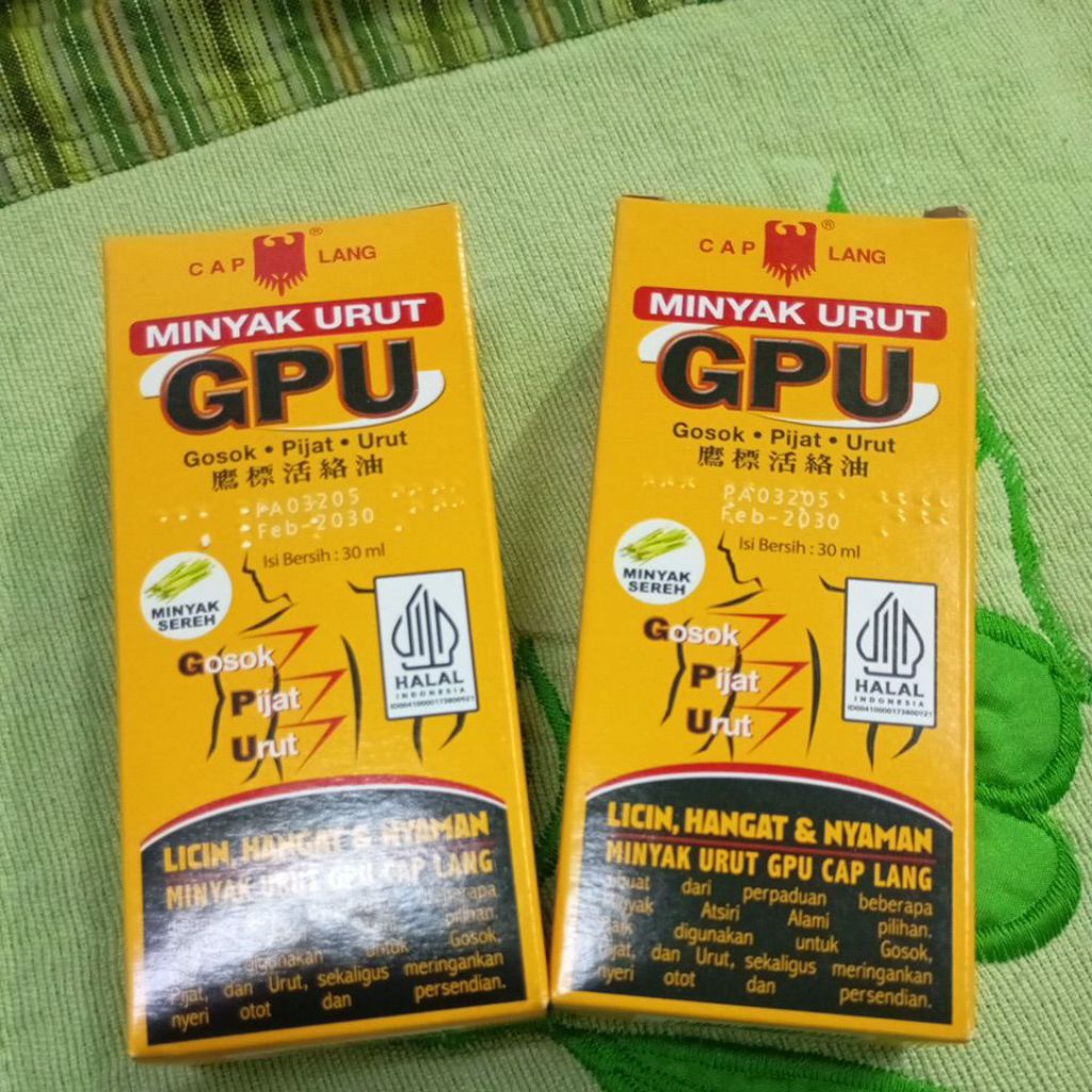 Minyak Urut GPU 30ml