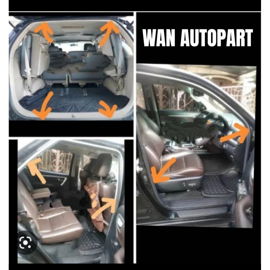 KARET BALON BODY PINTU MOBIL+BAGASI AVANZA ALL NEW/XENIA TAHUN 2012-2021 ORIGINAL