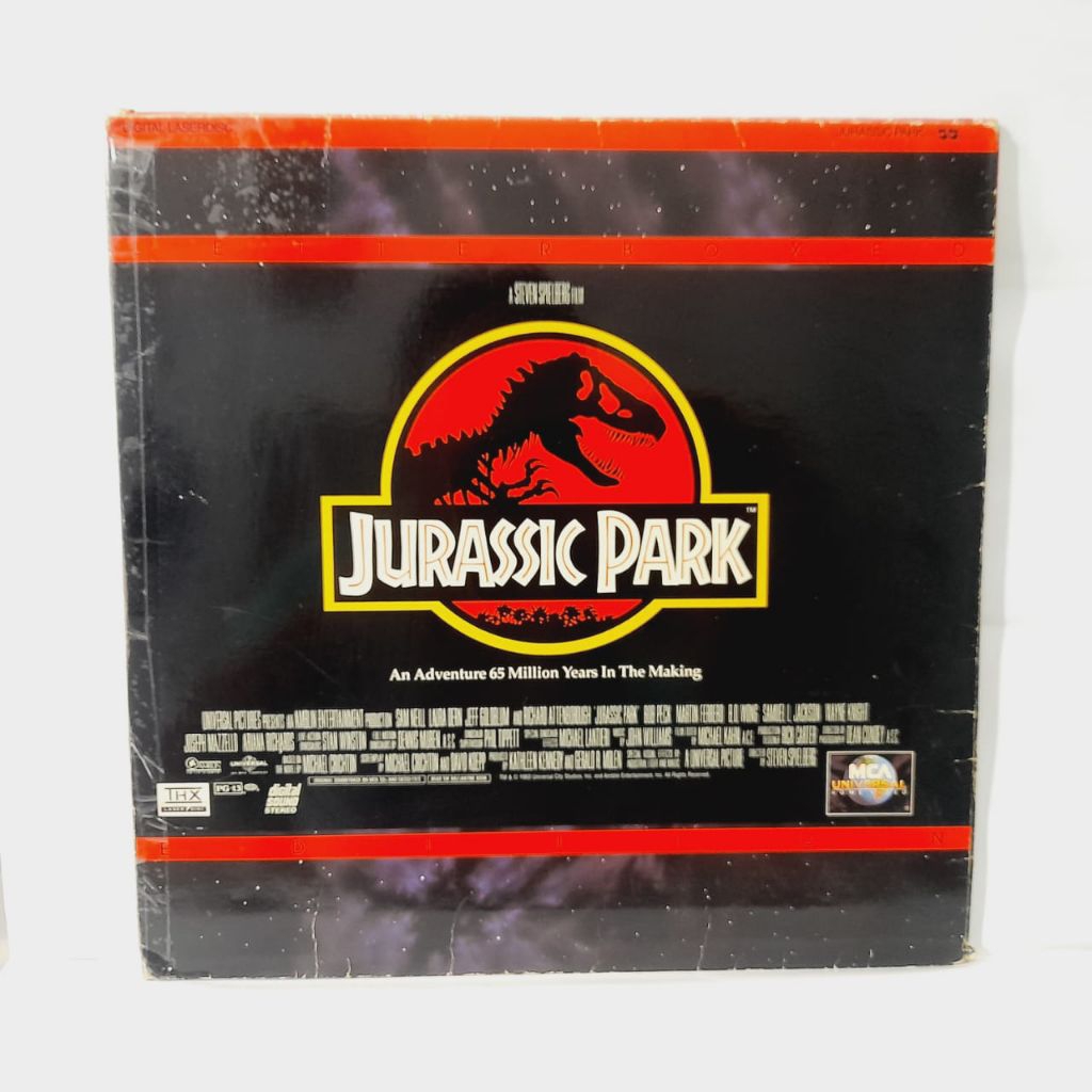 Laser Disc Jurassic Park (2 Disc)
