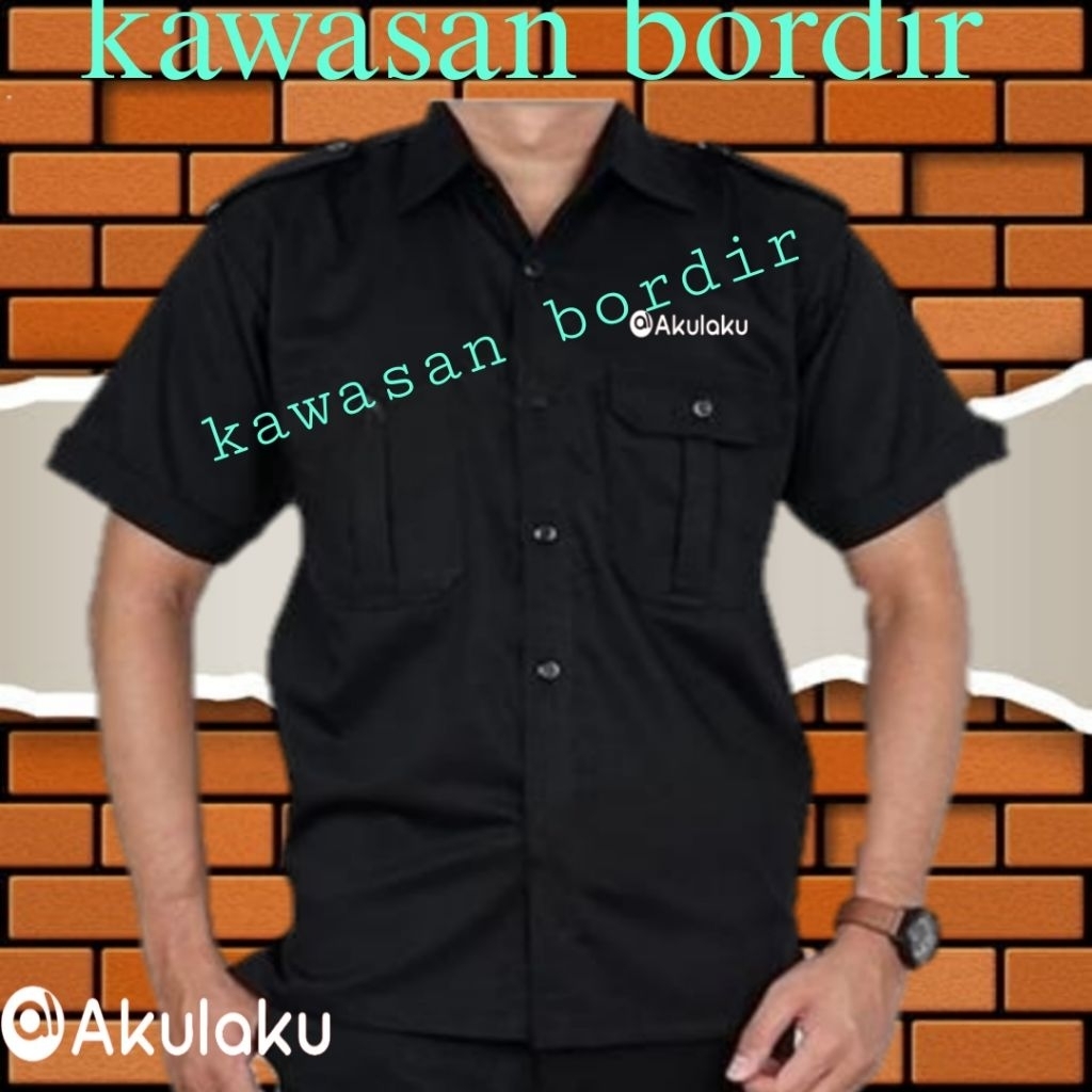Terbaru kemeja akulaku baju akulaku seragam akulaku pdh akulaku full bordir..