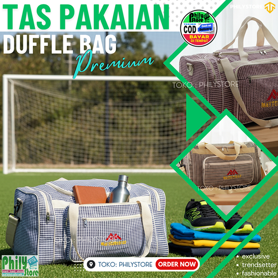 Bayar Ditempat - Tas Baju Tas Pakaian Tas Travel Tas Mudik Tas Olah Raga Volume Besar