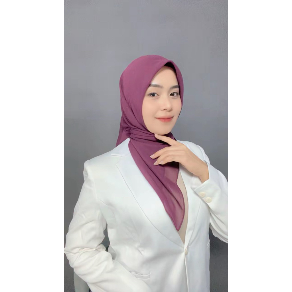 Nury - Segi Empat Paris Japan - Hijab Paris Japan - Hijab Anti Letoy - Paris Japan - Segi Empat Pari