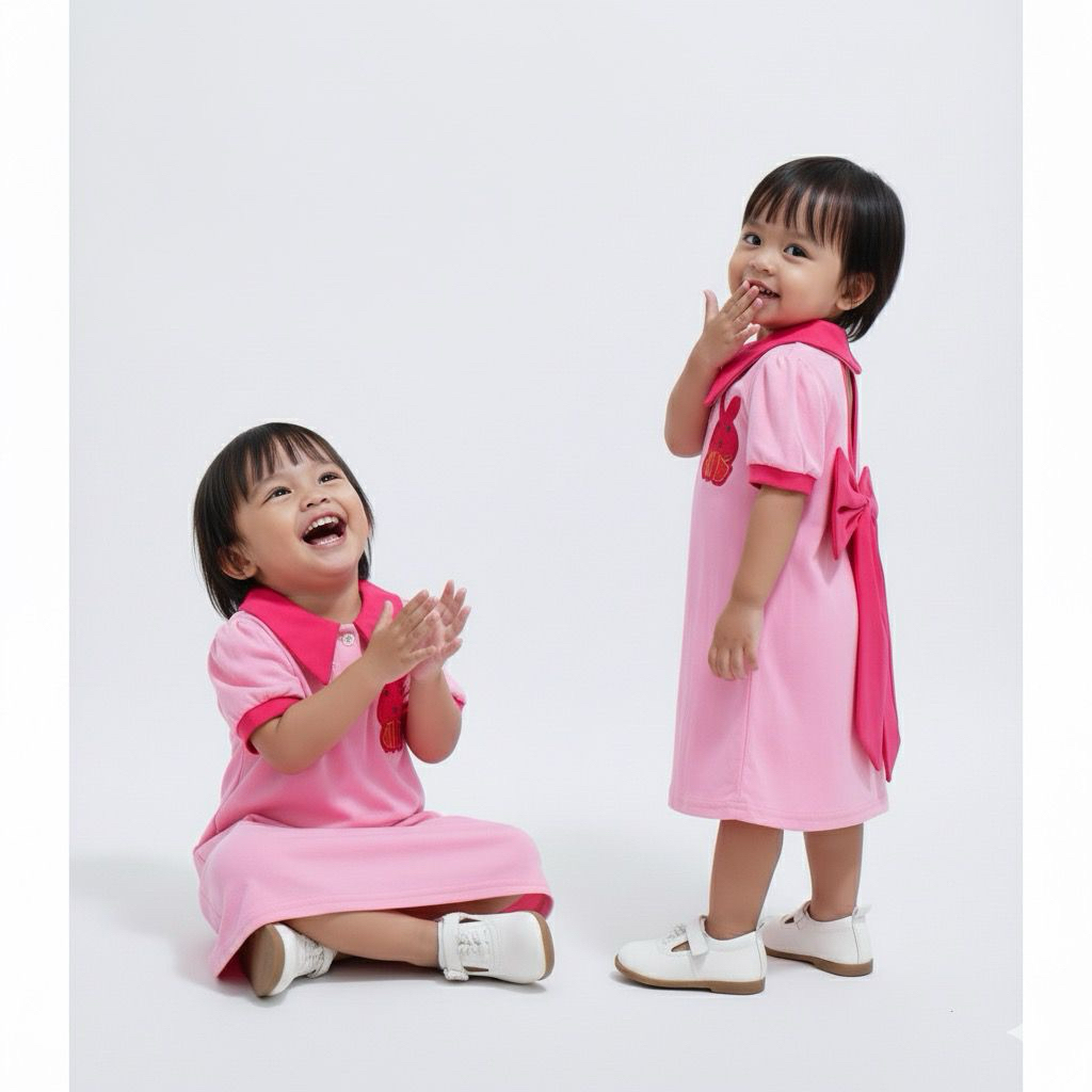 [KINANTI] Dress Bangkok Anak Perempuan Lebaran