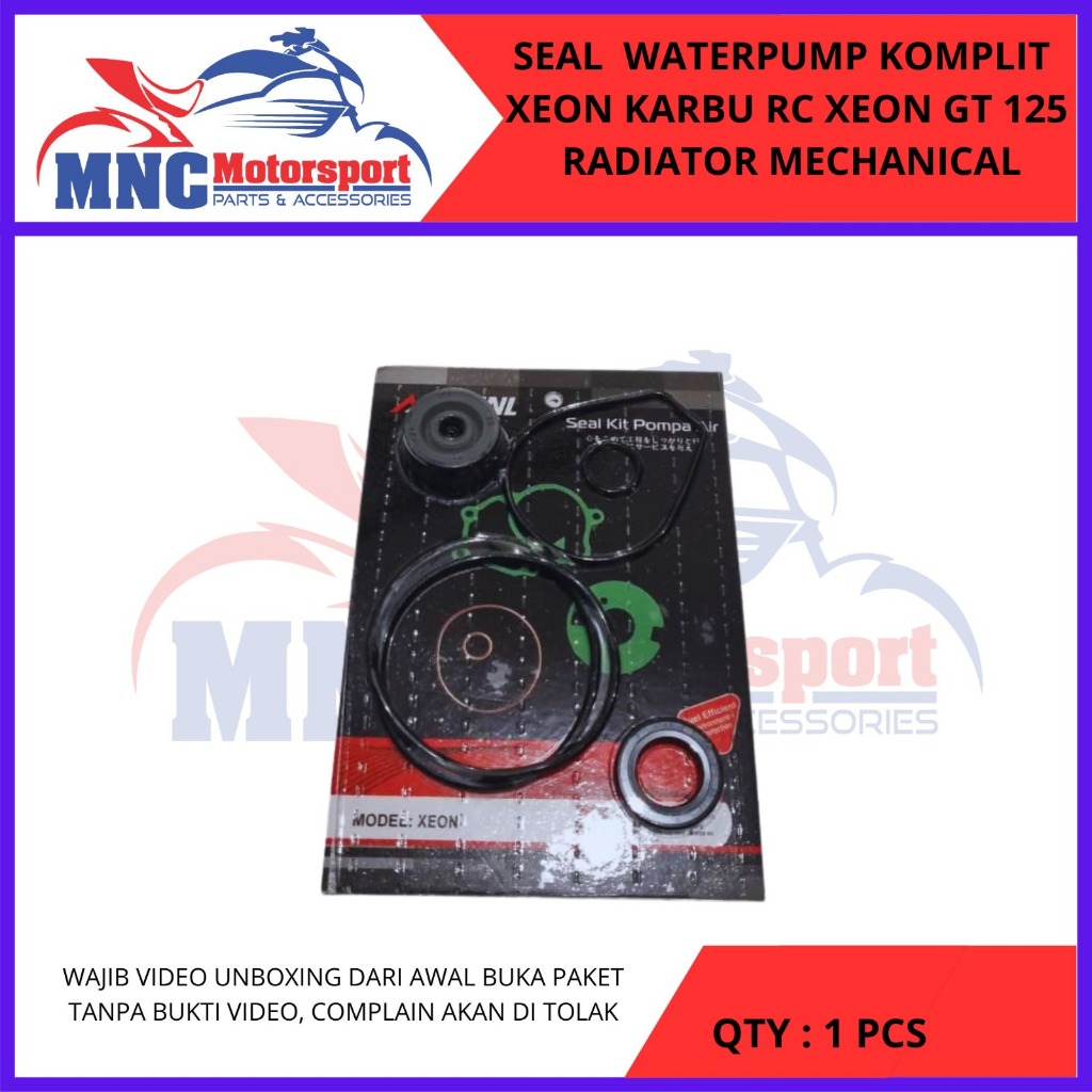 SEAL SIL WATERPUMP POMPA AIR YAMAHA XEON KARBU RC GT 125 WATER PUMP RADIATOR