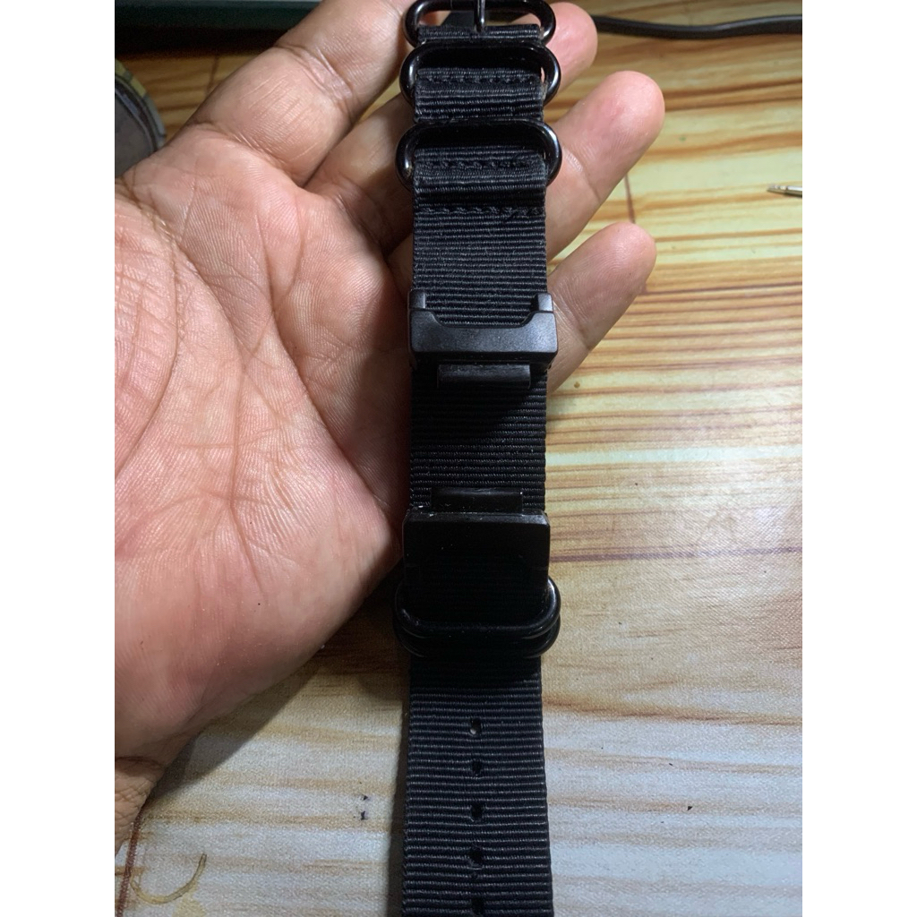 strap jam tangan kanvas gshock ga100 ga110 ga 400 bekas