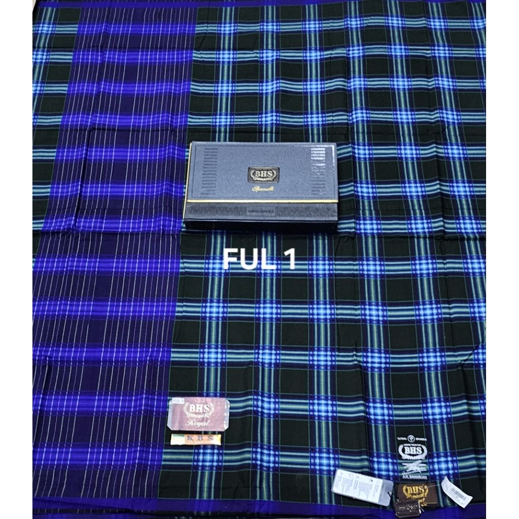SARUNG BHS ROYAL FULL SUTRA MEWAH MOTIF JADUL SARUNG LEBARAN IDUL FITRI