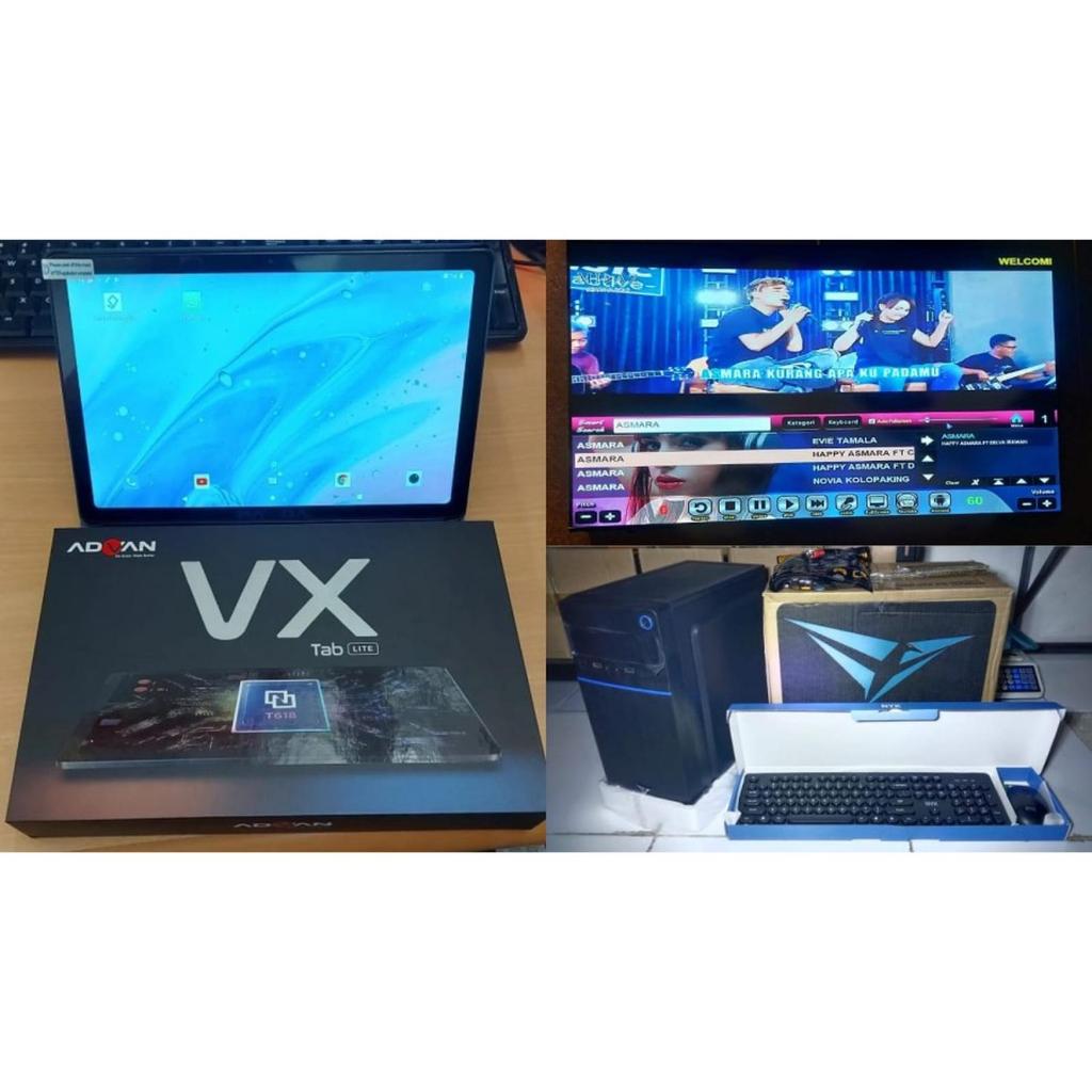 PAKET PLAYER PC KARAOKE PLUS TAB ANDROID 10,4 INCH