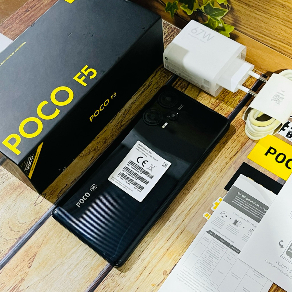 POCO F5 RAM 12/256GB FULLSET SECOND