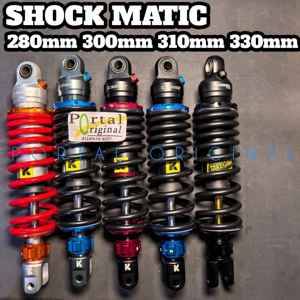 Shock K-Factory 300mm 310mm 330mm 280mm Blade Pro shockbreaker skok MIO BEAT VARIO 110 125 150 160