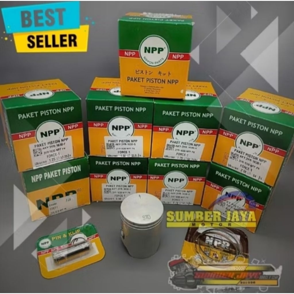 piston kit seher fizr F1Zr force1 original npp os std 25 50 75 100 125 150 175 200