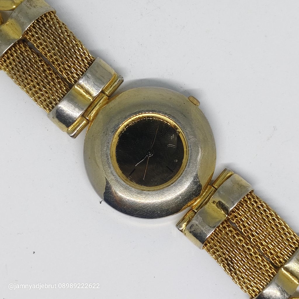 Jam Cardini Gold Rantai Unik Ladies Bekas