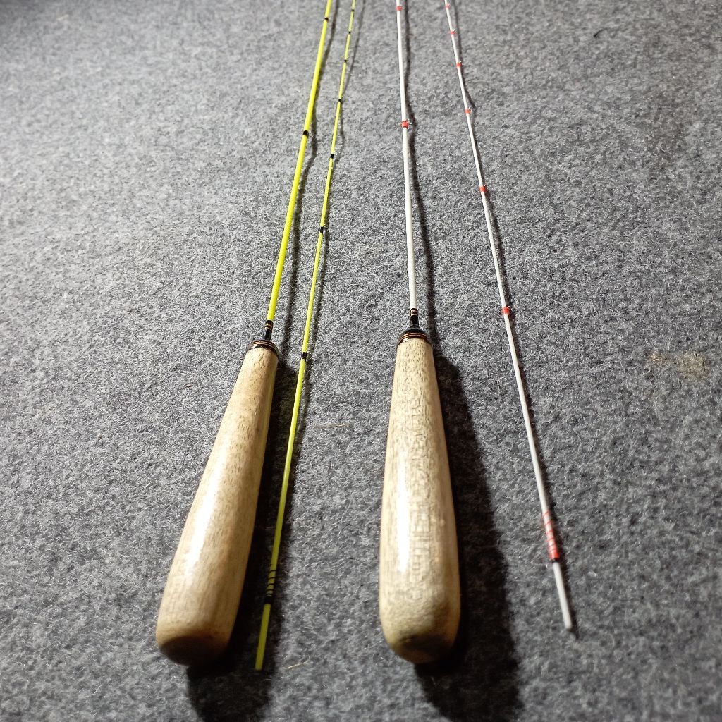 joran MicroFishing handmade fiber optik 110 cm kolong super lentur untiuk wader uceng udang