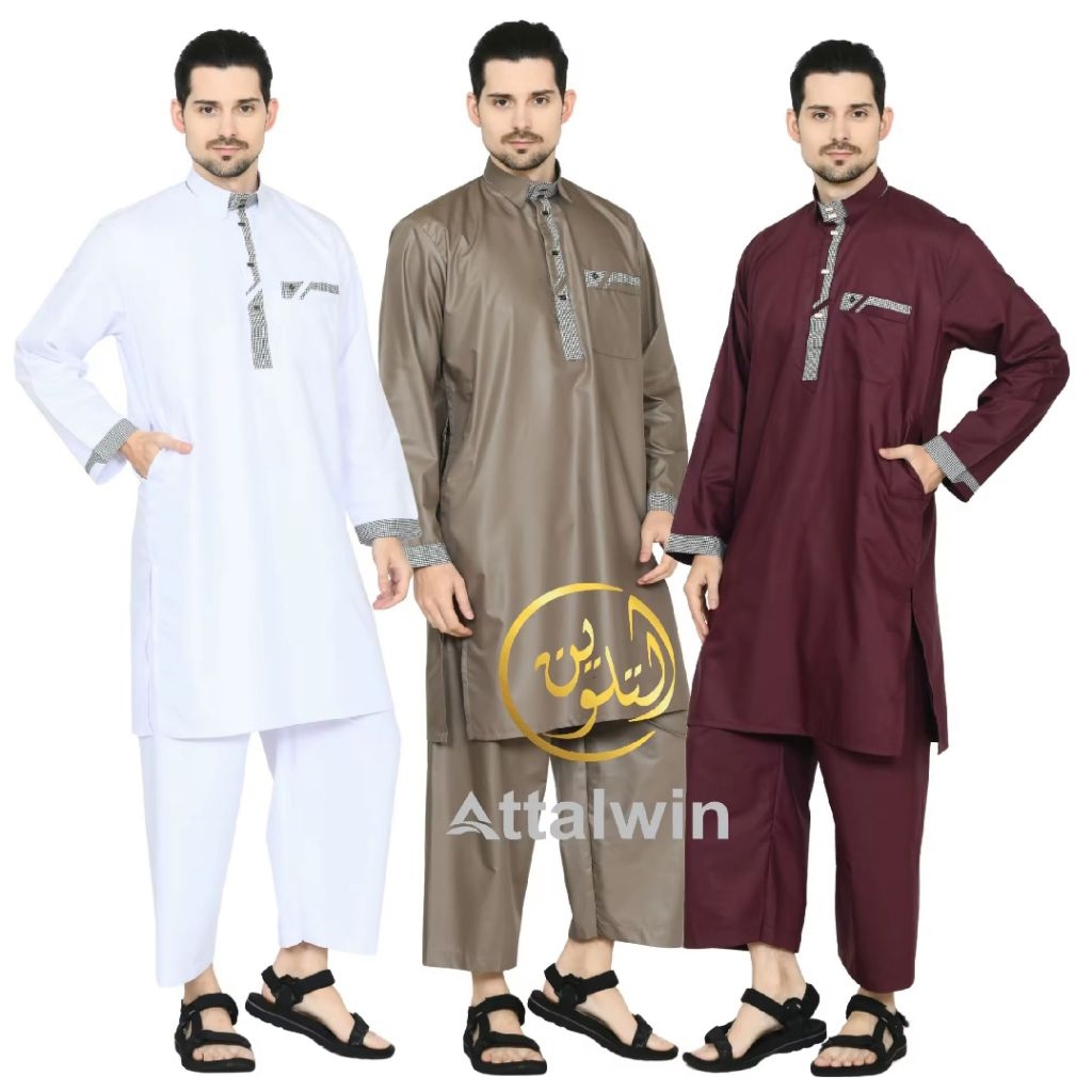 Gamis Pria Kurta Setelan