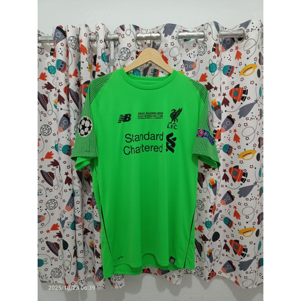 JERSEY ORIGINAL GK LIVERPOOL 2018/19