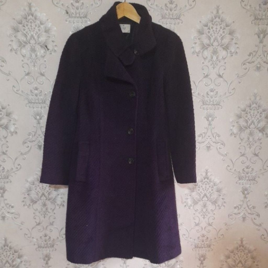 coat wool wanita/long coat/coat mekar premium/coat winter spring autumn