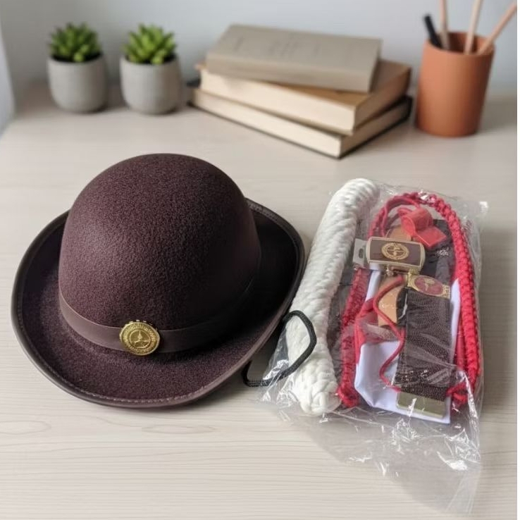 Atribut set perlengkapan sekolah alat pramuka smp cewe