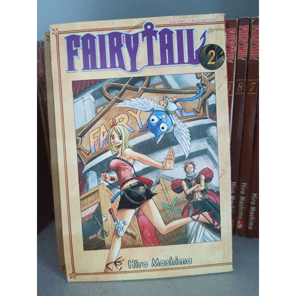 Komik FAIRY TAIL set 46 Buku kondisi sangat mulus bahkan ada segel, Fairy Tail terbitan Elex Gramedi