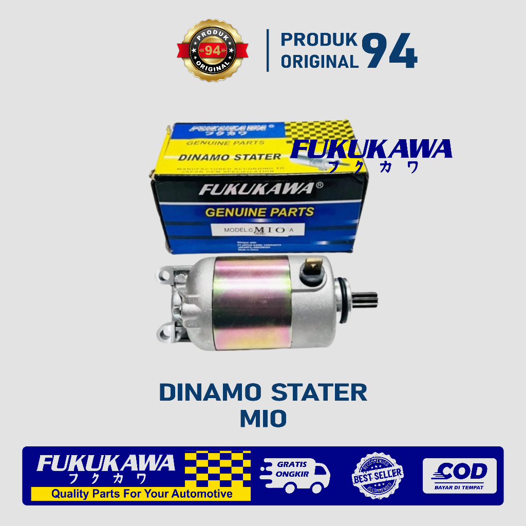 Dinamo Stater Motor Mio Old Mio Spory Mio Soul Fino (Karbu) Original FUKUKAWA