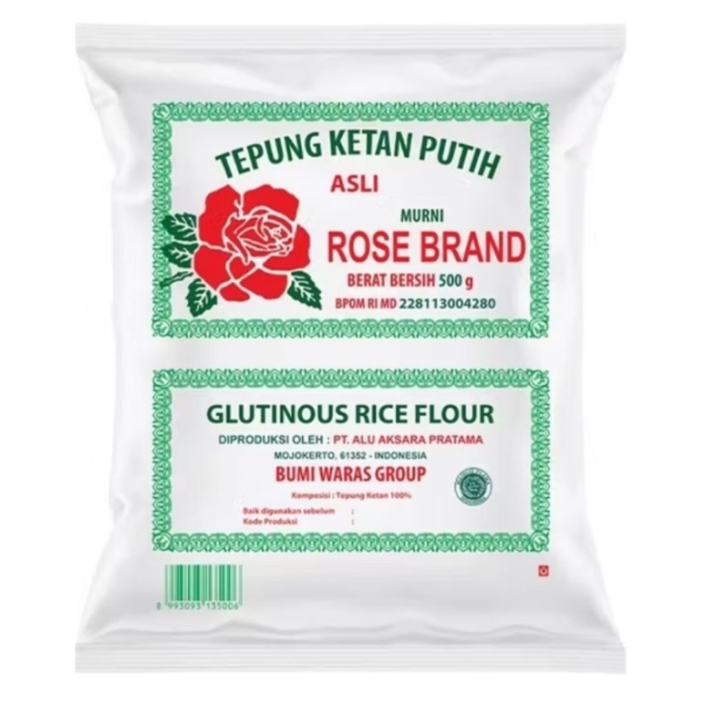 Tepung Ketan Rose Brand 500g