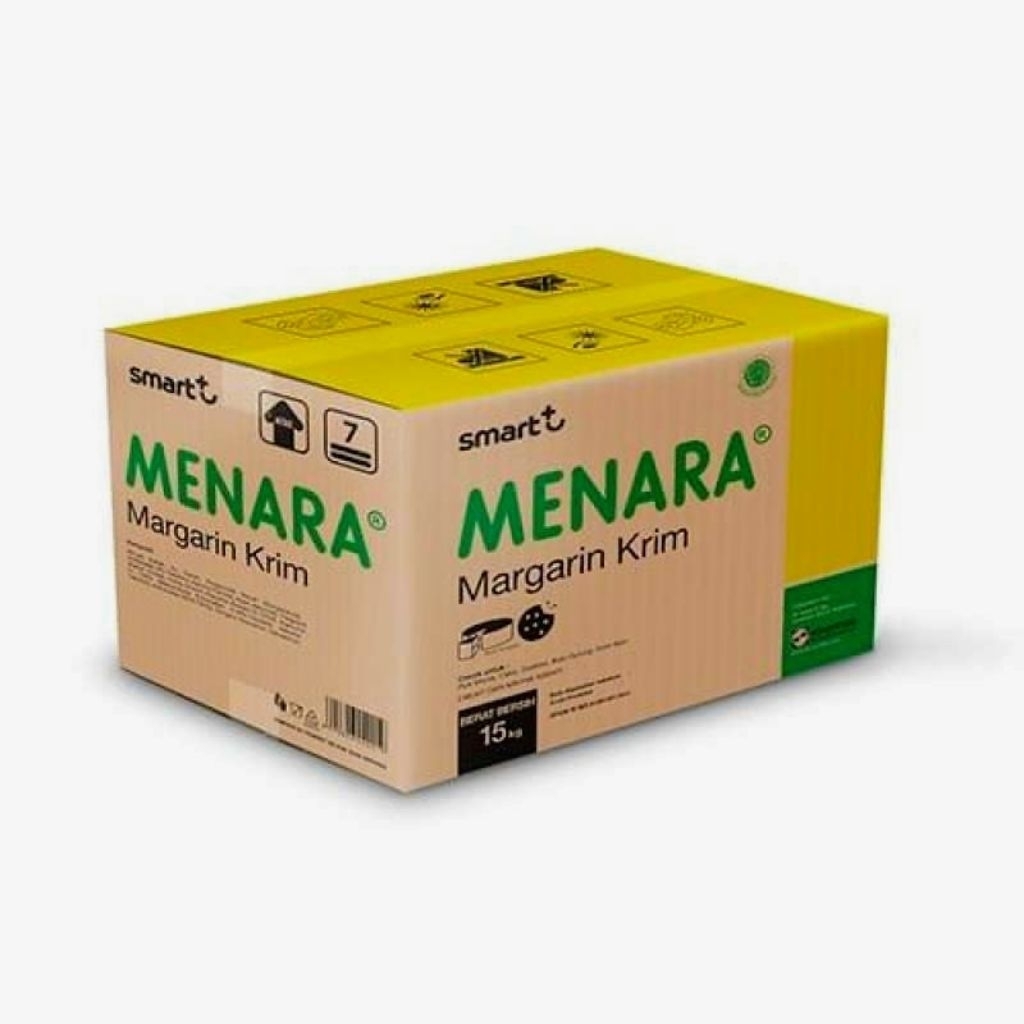 MENTAGA MENARA CREAM 15KG / MENARA CREAM 15KG / MARGARINE MENARA CREAM