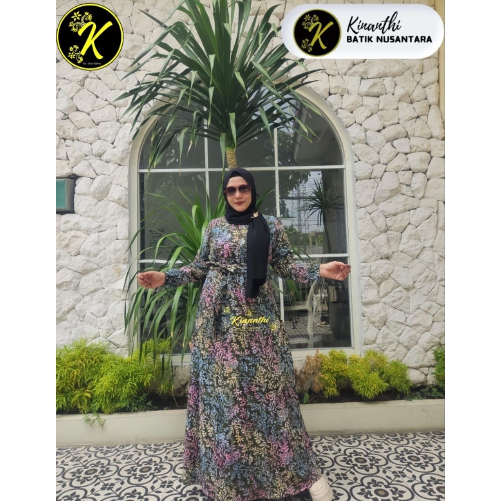 Gamis Eksklusif by Kinanthi Batik Nusantara
