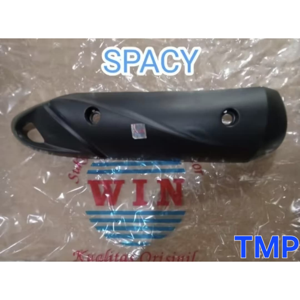 Tutup Knalpot SPACY. Tutup Cover Pelindung Knalpot SPACY, MERK WIN