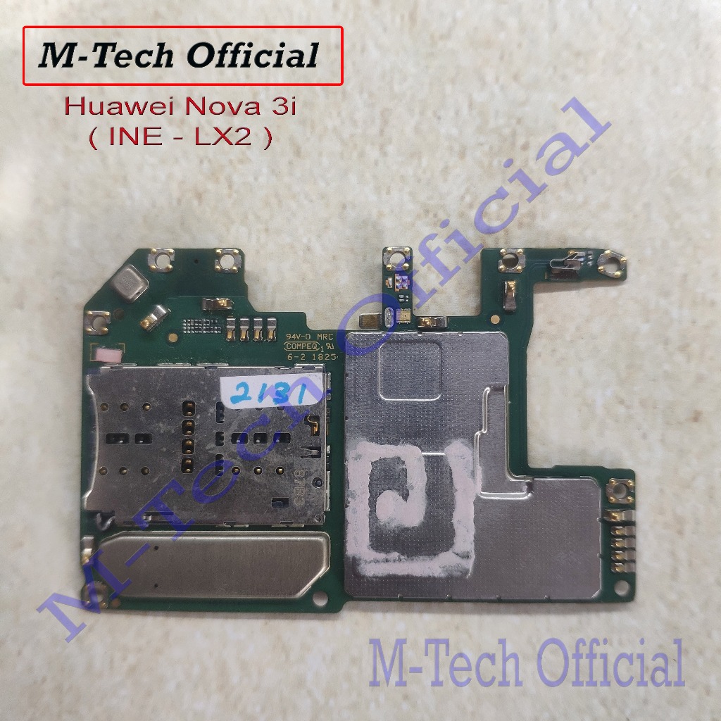 [2131] PCB Mesin Huawei Nova 3i ( RNE-LX2 ) original minus mati matot