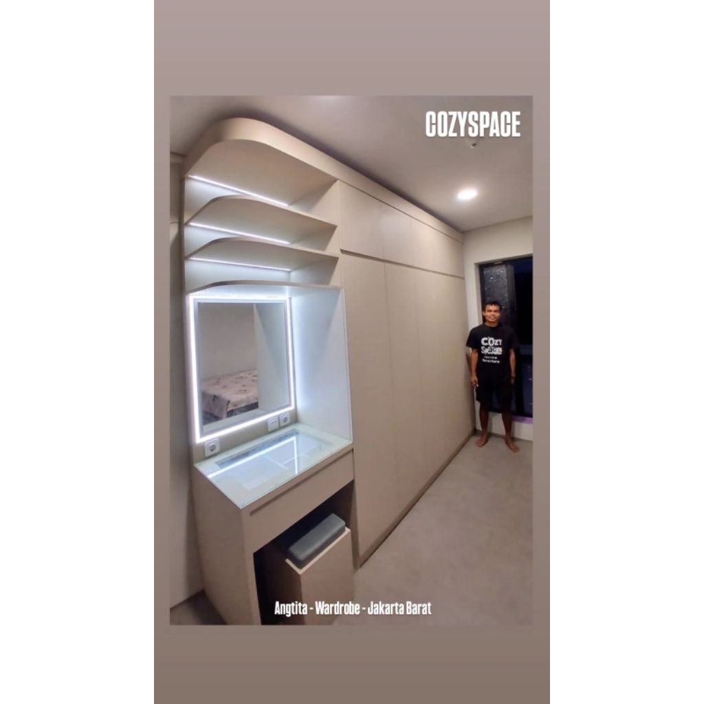 LEMARI PAKAIAN MURAH | LEMARI PAKAIAN CUSTOM  | LEMARI PAKAIAN HPL | FURNITURE