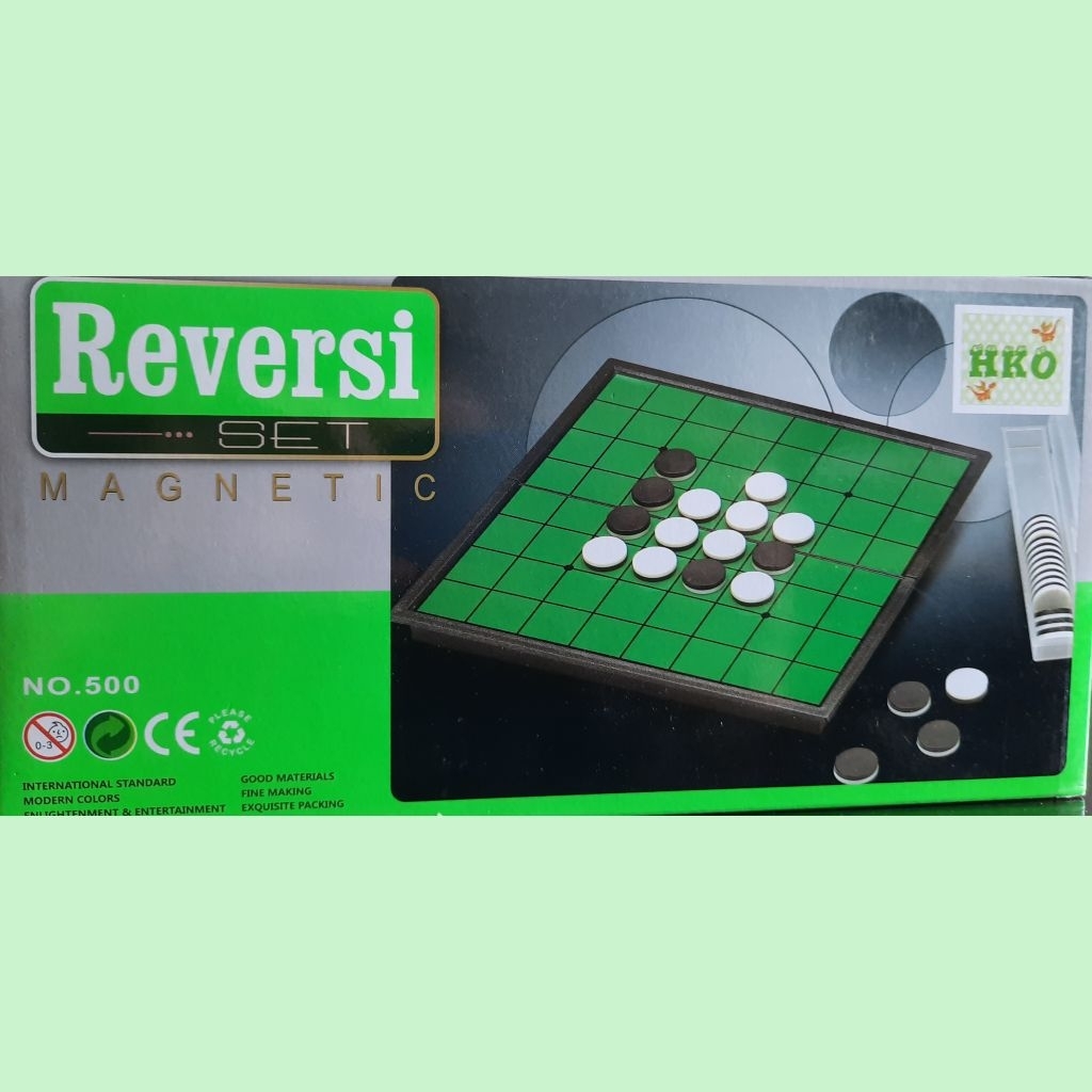 MAINAN OTHELLO / REVERSI MAGNET SET