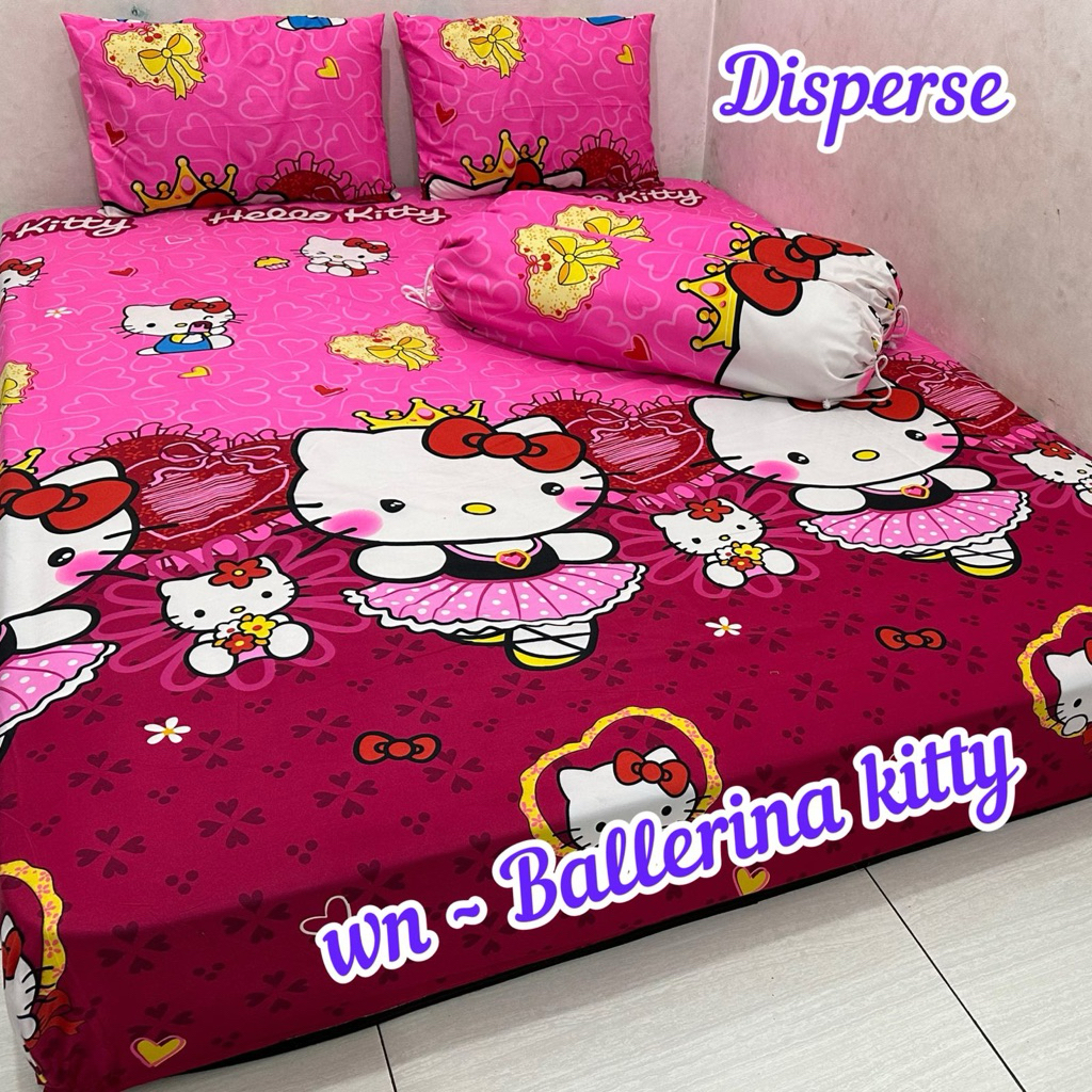 50 Motif Karakter Sprei Ukuran 180x200 / Sprei Bahan Katun Halus Lengkap Sarban Sargul Serasi / Spre