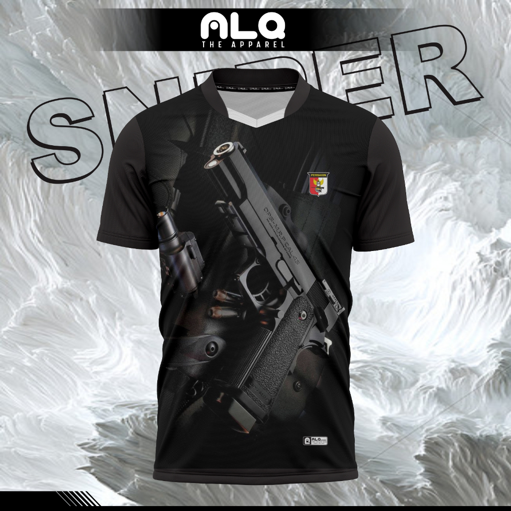 ALQ043 // Jersey Perbakin | Baju Sniper | Kaos Jersey Perbakin | Baju Berburu Desain Full Printing