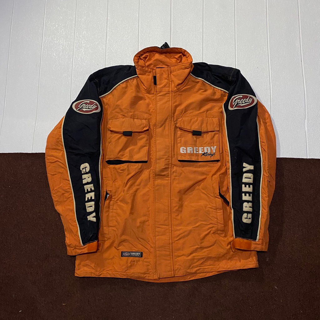 jaket motor greedy size L