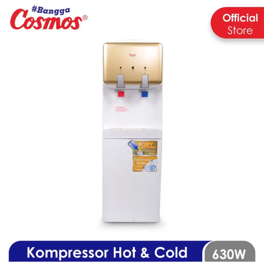 COSMOS DISPENSER CWD-5803 kompressor Dispenser Standing Hot & Cold panas dingin dispenser berdiri 63