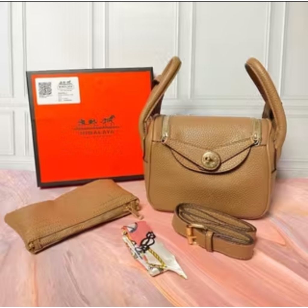 Tas Selempang Lindy Himalaya Mocca/Khaki