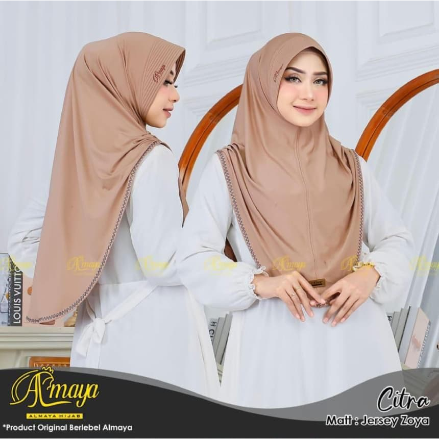 BERGO CITRA KERUT KANAN KIRI HIJAB CITRA