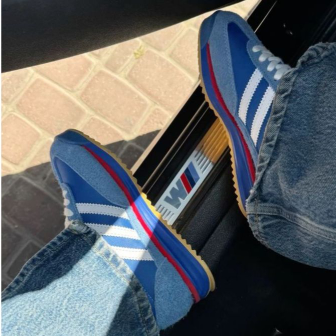 SEPATU ADIDAS SL 72 BABY BLUE ORIGINAL FREE PAPER BAG DAN FREE KAOS KAKI SEPATU UNISEX