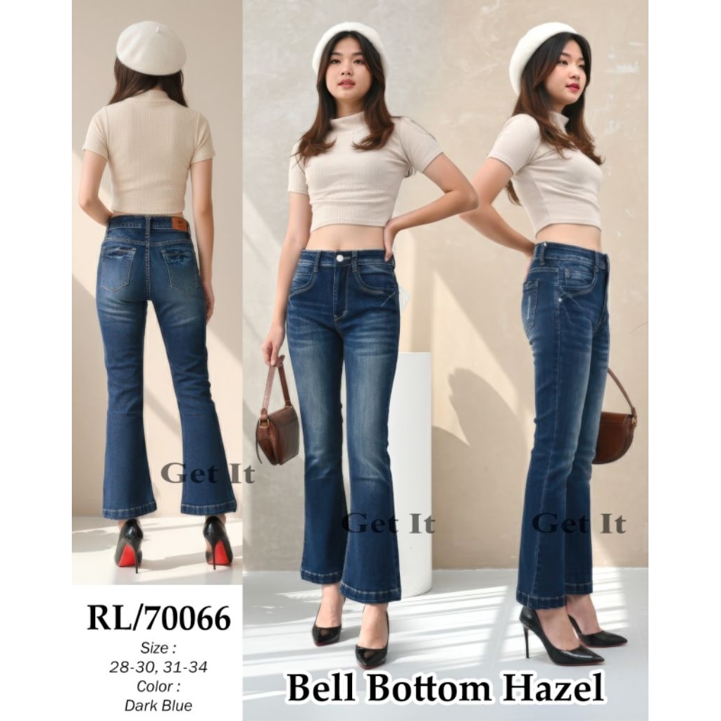 CUTBRAY JEANS WANITA EVODOM OLIVER DARK Sz 28-34