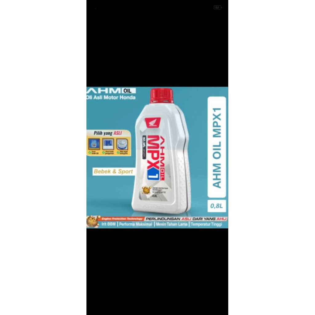 oli motor honda mpx 2