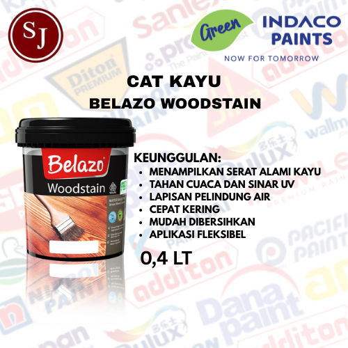Politur Plitur air BELAZO 0.4L Woodstain Belazo