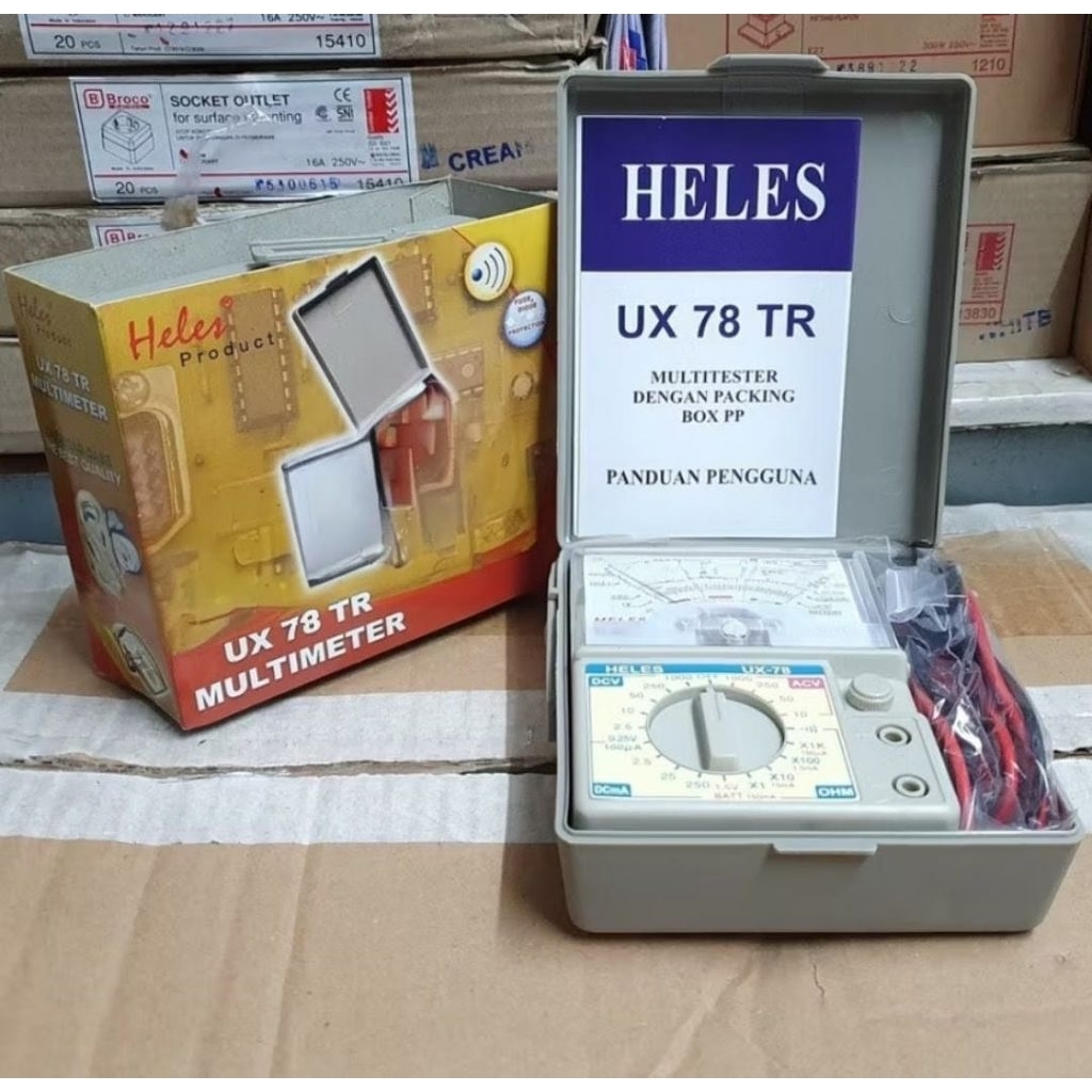 Multimeter Avometer Heles UX-78- Analog Multitester UX78 UX78TR