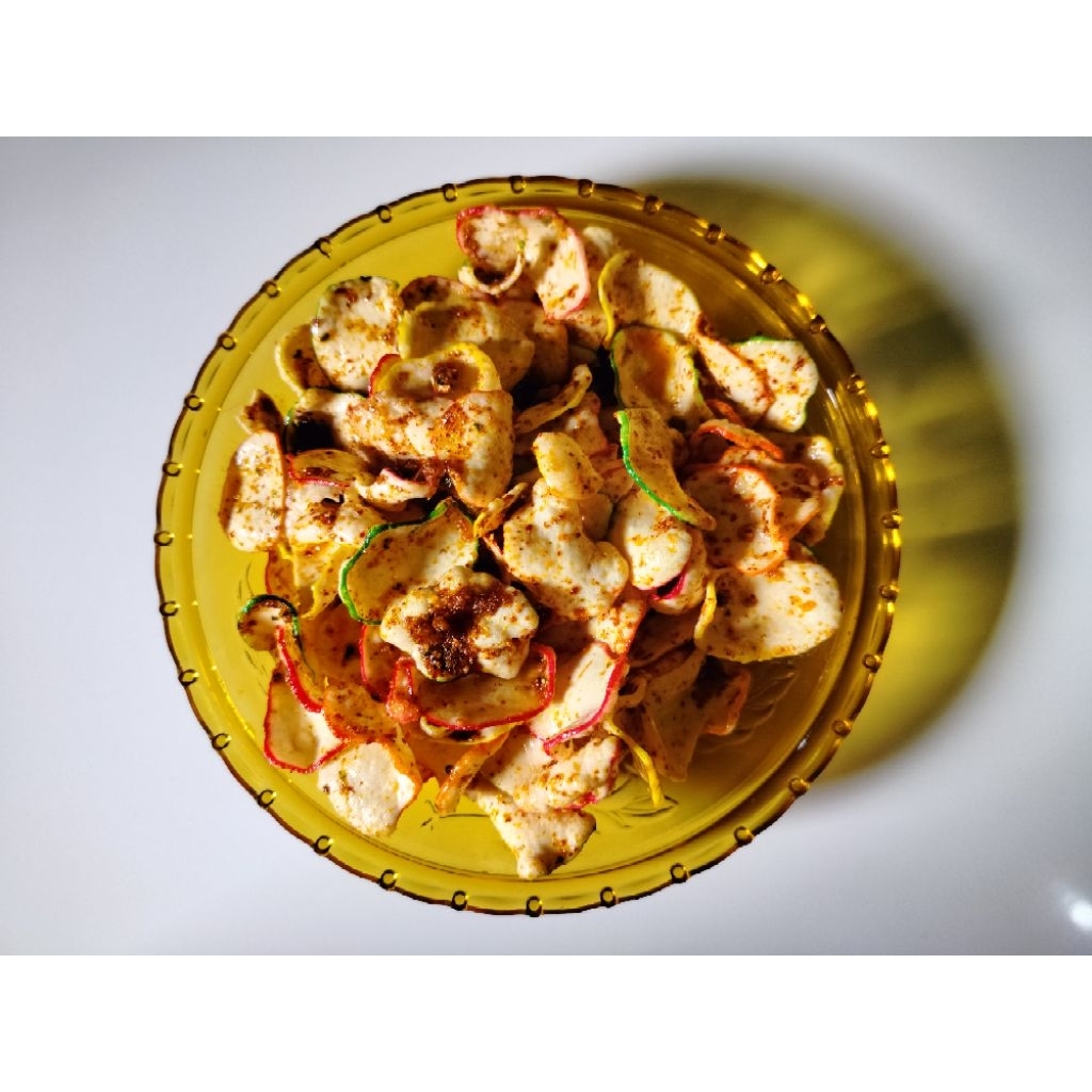 Seblak kering daun jeruk