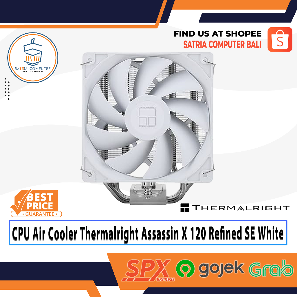 CPU Air Cooler Thermalright Assassin X 120 Refined SE White